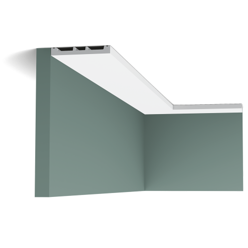 Карниз SX163 профиль потолочный полиуретановый